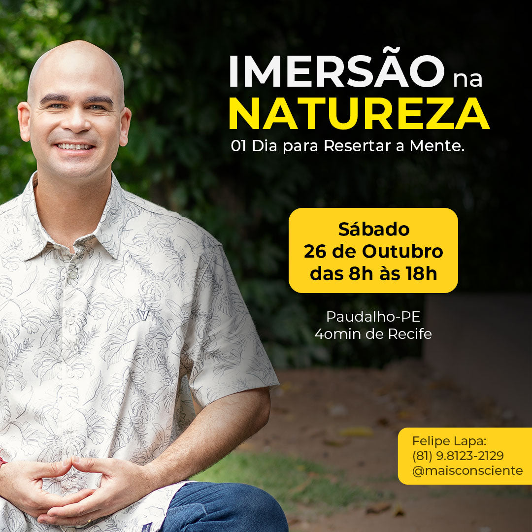 Imersão na Natureza 26 de Outubro (Sábado)